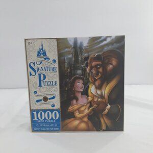 Disney Parks 1000 Piece Signature Beauty And The Beast Puzzle New